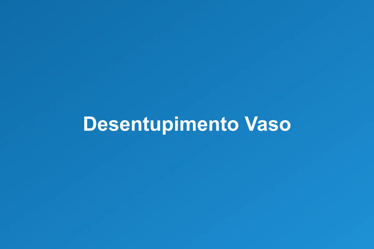 Desentupimento de vaso sanitário em Colombo – sem quebrar o piso